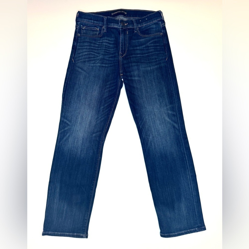 Express Women’s Straight Mid Rise Jeans Size- 6